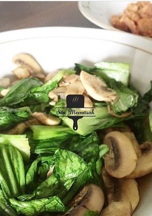 Foto resep Pokcoy Jamur Teriyaki