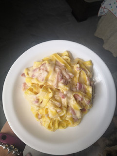 Una foto de Mac & cheese original