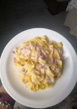Una foto de Mac & cheese original
