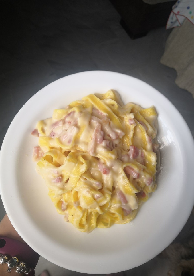 Una foto de Mac & cheese original