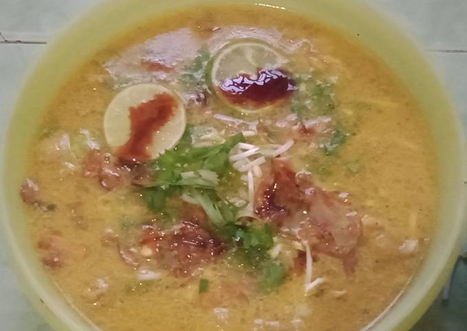 Bagaimana Membuat Soto daging sapi Anti Gagal