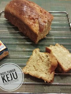 Foto resep Roti Tawar Keju ala Keto no ulen