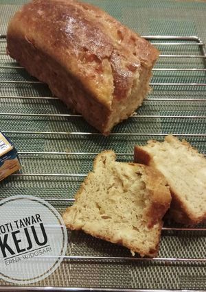 Foto resep Roti Tawar Keju ala Keto no ulen