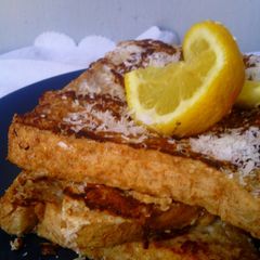 A picture of Coconut Sesame French Toast.