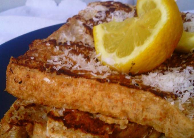 Coconut Sesame French Toast