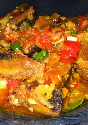 Foto resep Ikan pindang tongkol pedas