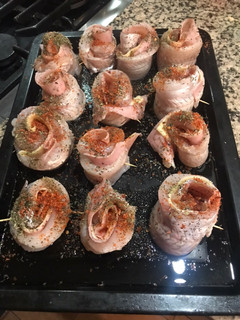 Una foto de Filet de merluza con jamón y queso
