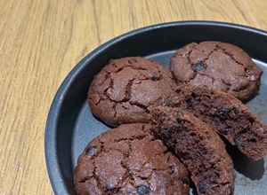 Foto resep 🟨Double Chocolate Chip Cookies🟥