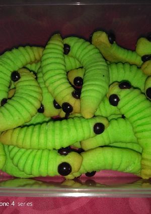 Foto resep Kue ulat🐛
