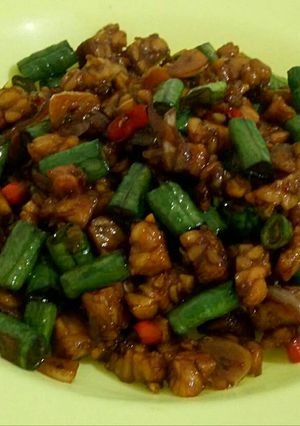 Foto resep Oseng Tempe Kacang Panjang