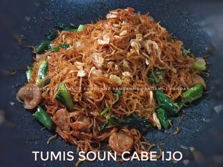 Resep: Tumis Soun Cabe Ijo Gampang