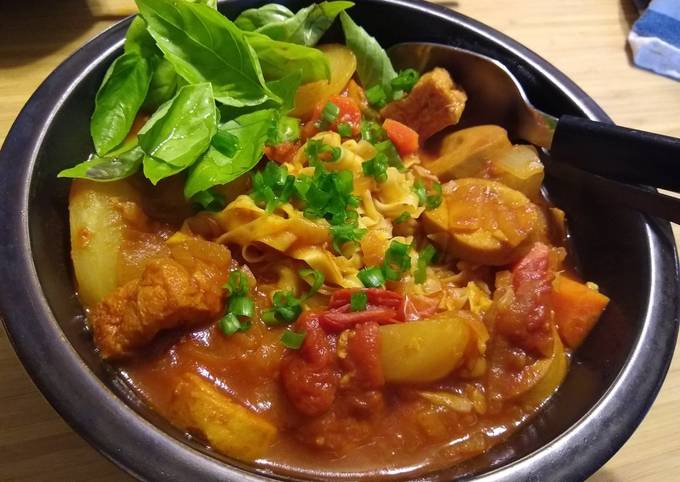 Recipe of Any-night-of-the-week Tomato Noodle Soup