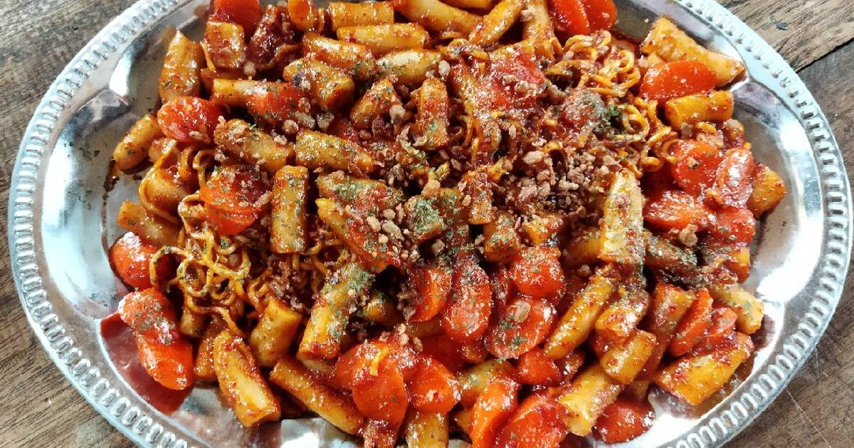 Raeppoki Resep Rappoki (Ramen Tteokbokki) oleh Lilie - Cookpad