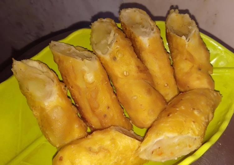 Recipe of Perfect Potato spring Rolls 🥖🥐🥖