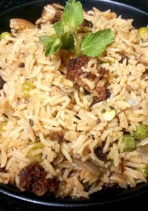 A picture of Amritsari Vadiyan Pulao.