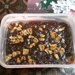 A picture of Chocolate Walnut Fudge Lonavala style.