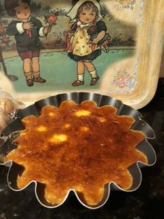 Una foto de Pudín de pan de molde