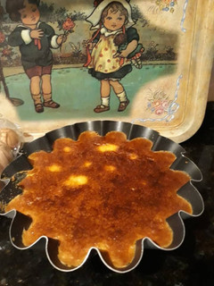 Una foto de Pudín de pan de molde