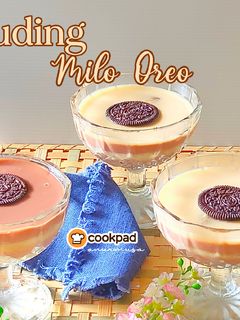 Gambar Puding Milo Oreo