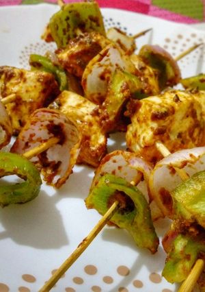 A picture of Paneer Tikka.