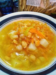 Una foto de Sopa de puerro