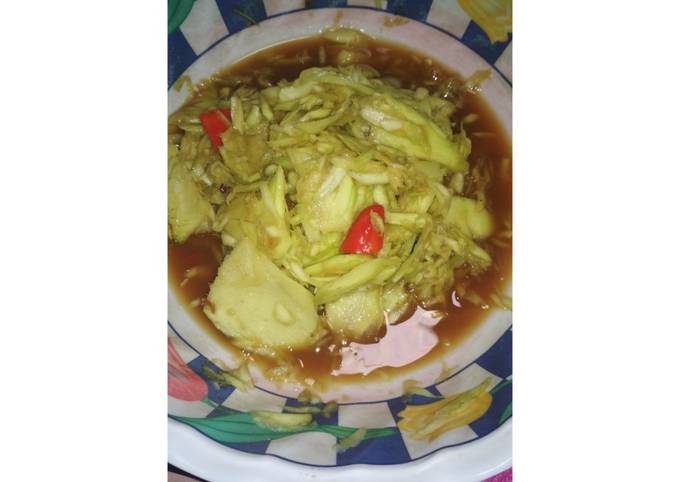 Rujak mangga serut Ayii