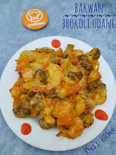 Foto resep Bakwan Brokoli Udang