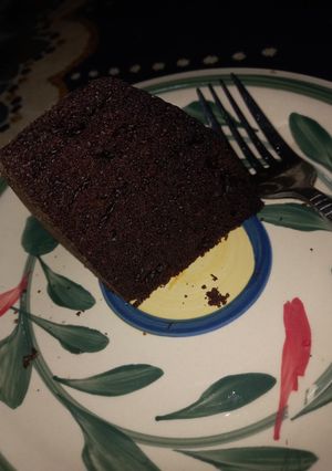 A picture of Oil base chocolate cake.