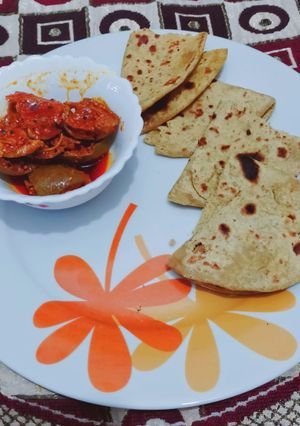 सोया स्टफिंग पराठा (Soya stuffing paratha recipe in hindi) रेसिपी मुख्य फोटो