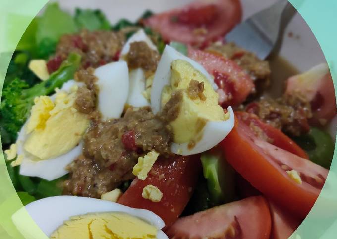 Resep Gado Gado Pedas Rendah Kalori Oleh Wawia Ni Made Cookpad