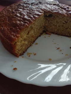 Una foto de Bizcocho de limón y chocolate