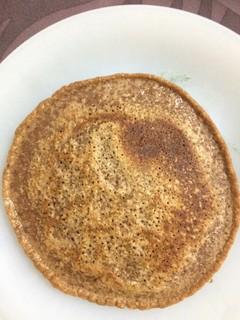 Una foto de Tortitas fit de chocolate