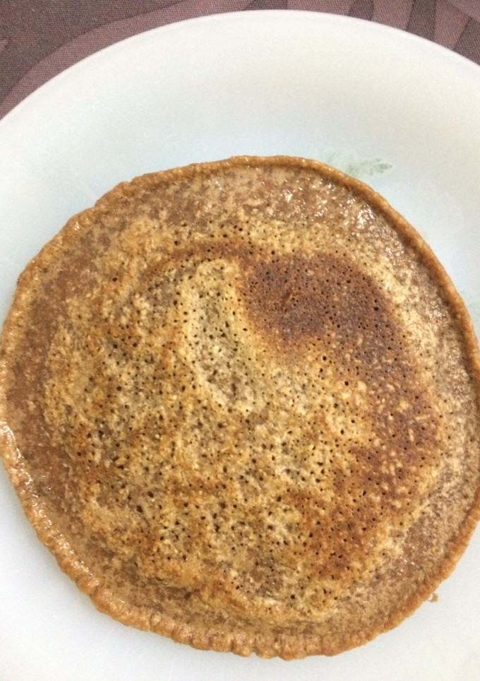 Una foto de Tortitas fit de chocolate