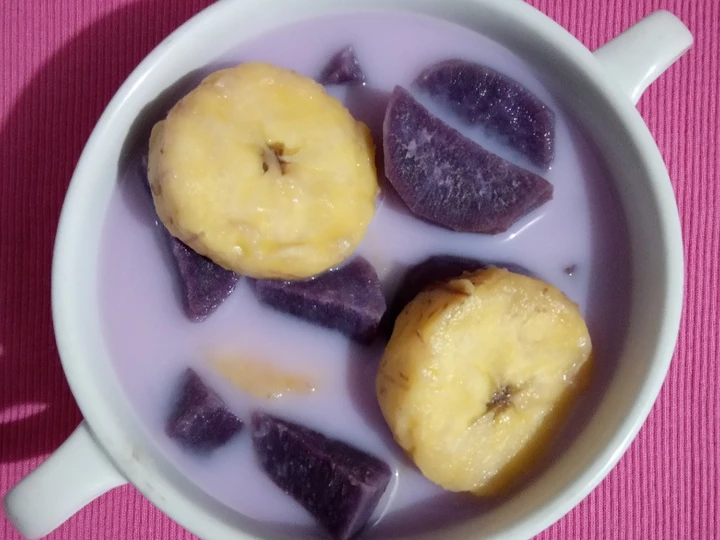 Cara Gampang Membuat Resep  414) Kolak Ubi Ungu yang Enak, Lezat