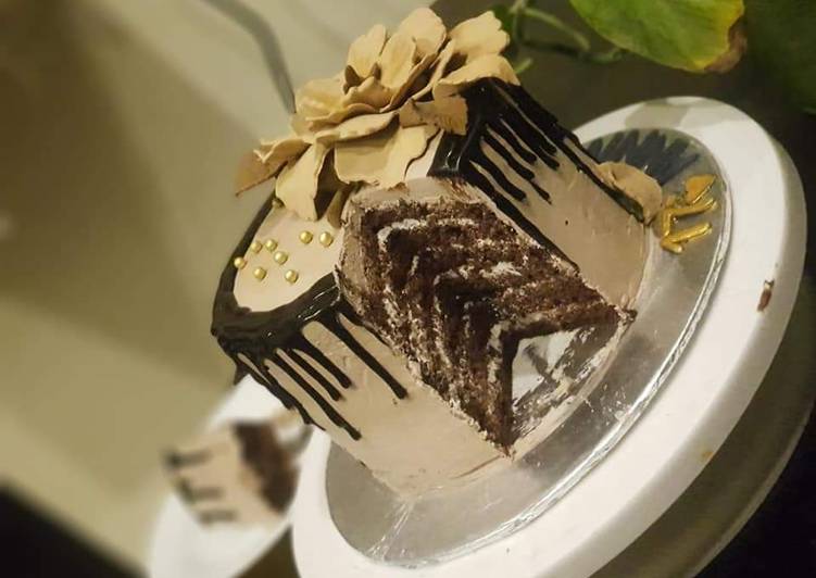 Recipe of Super Quick Homemade Layered Chocolate Cake
