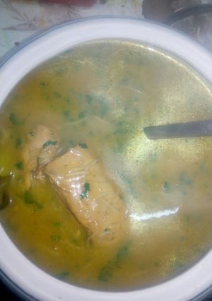 صورة لوصفة شوربة فرميسال 😘😍👍🍞🍗👌