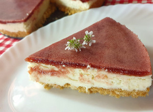 صورة لوصفة تشيز كيك المربى 🍰