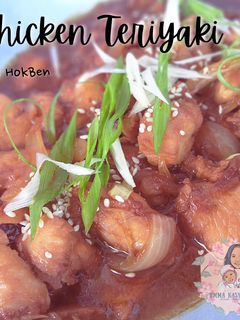 Foto resep Chicken Teriyaki ala HokBen (simpel, enak dan mudah)