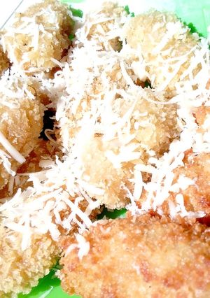Foto resep Nugget Tempe Cheese Topping (nugget tempe topping keju)