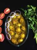 Hariyali Aloo / Dhaniya Aloo