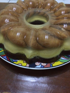 Foto resep Pudding lapis regal