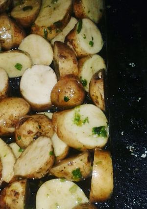 Una foto de Papas al horno de listo el pollo