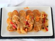 Una foto de guiso de tempeh