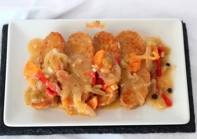 Tempeh Guisado, acuérdate que el plato no se come!!