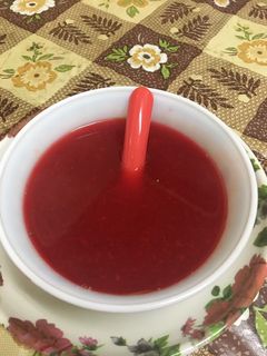 બીટ,ગાજર અને ટામેટાનો સૂપ(Beetroot,carrot & tomato soup recipe in gujarati) રેસીપી મુખ્ય ફોટો