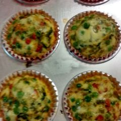 Healthy Vegetable cupcakes A picture of Healthy Vegetable cupcakes.