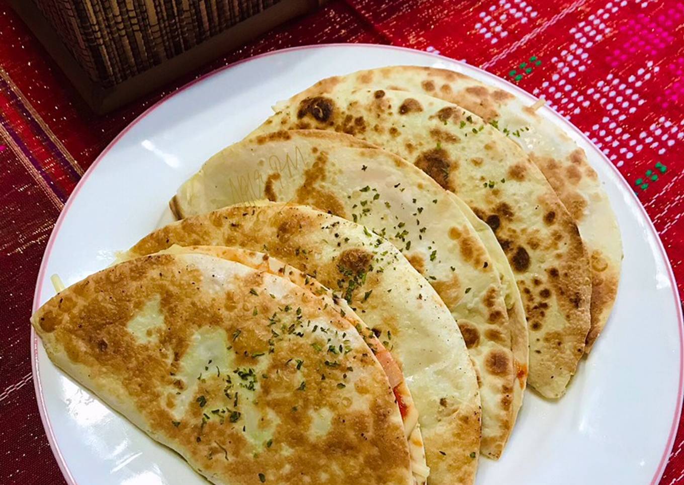 Simple Potato Quesadilla