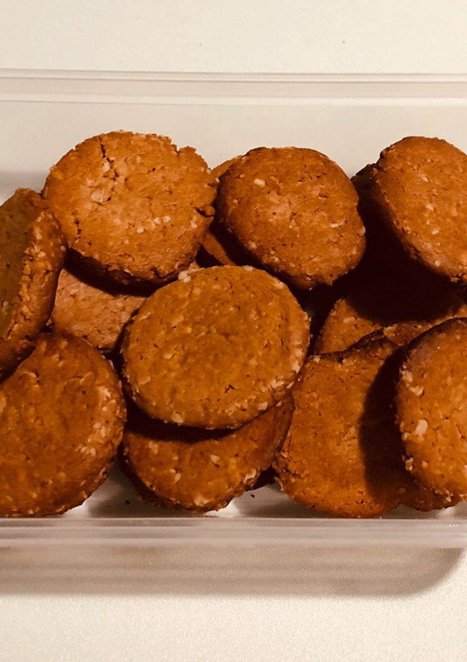Una foto de Galletas de espelta y crema de maní