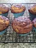 Chocolate Fudge Banana Muffins | มัฟฟินกล้วยหอมช็อกโกแลตฟัดจ์