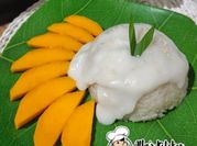 Gambar mango sticky rice vla